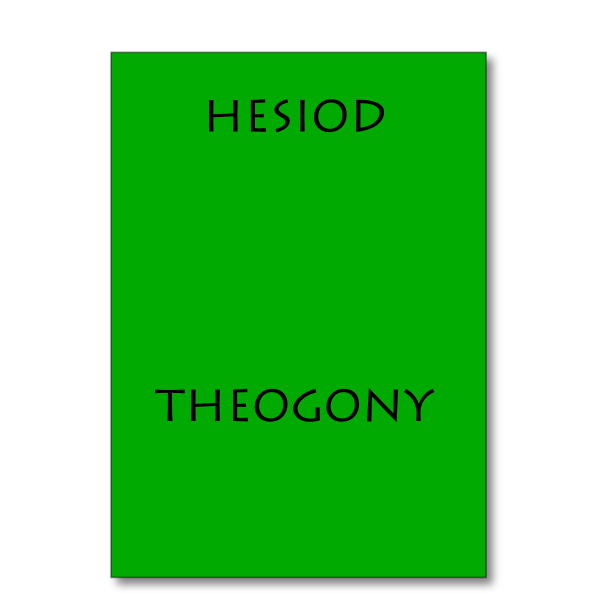 HESIOD, THEOGONY