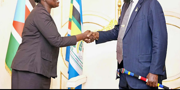  President Salva Kiir Engages with Council of States Deputy Speaker on National Affairs