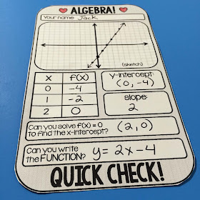 Algebra template