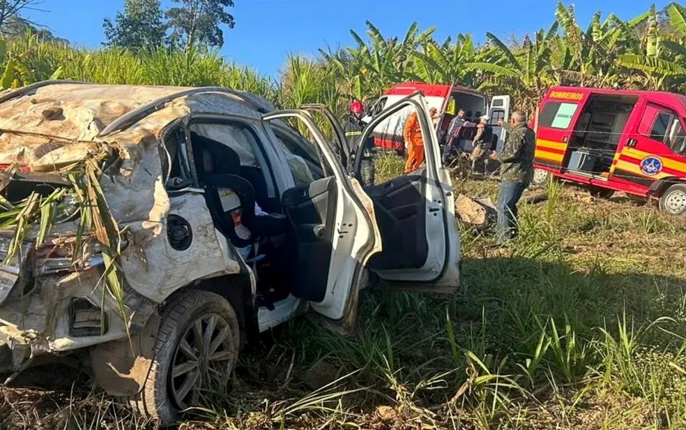 Motorista fica ferido após acidente na BR-265, em Lavras