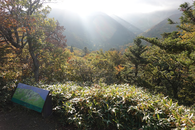 鳥取県西伯郡大山町大山　寂静山の山頂からの眺望