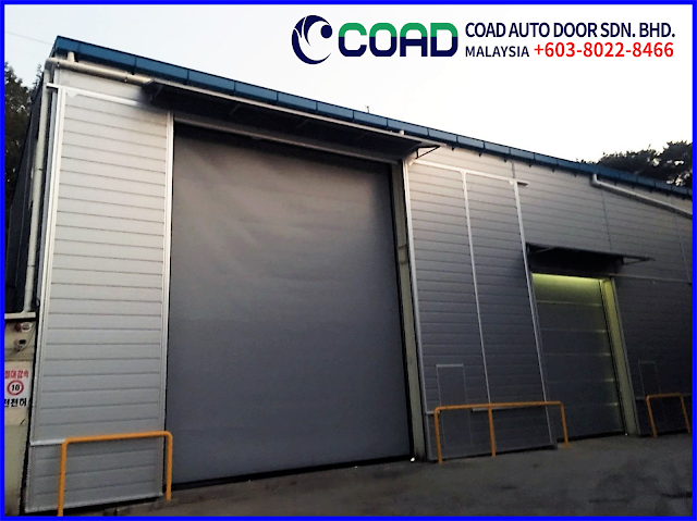 COAD, High Speed Door, INDONESIA, INDUSTRIAL DOOR, JAPAN, KOREA, MALAYSIA, Pintu Berkelajuan Tinggi, pintu pvc, PVC Roller Shutter Door, THAILAND, VIETNAM, シート製高速シャッター, 