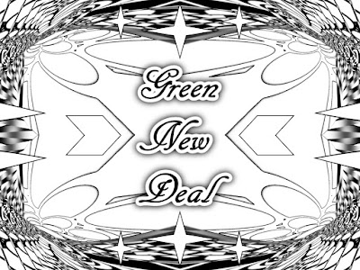 Free Coloring Book Art by gvan42 - Green New Deal