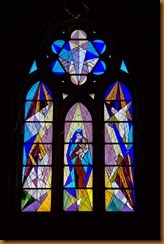 Madrid cathedral glass