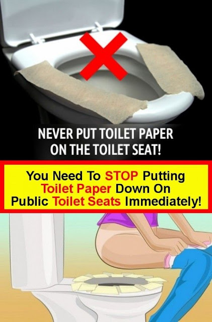 Never Put Toilet Paper On Toilet Seat! Here’s Why