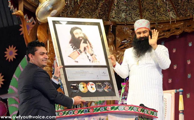 Saint Gurmeet Ram Rahim, Baba Ram Rahim, Dr. Ram Rahim, Dera Sacha Sauda, Universal Music Group, Global Plaque Award, Global Plaque Winner,Dr. MSG, Rockstar Baba, Rockstar Saint, Gurmeet Ram Rahim, Saint Dr. Gurmeet Ram Rahim Singh Ji Insan