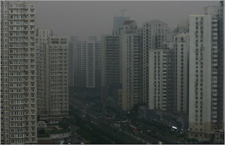 photo of Beijing in smog