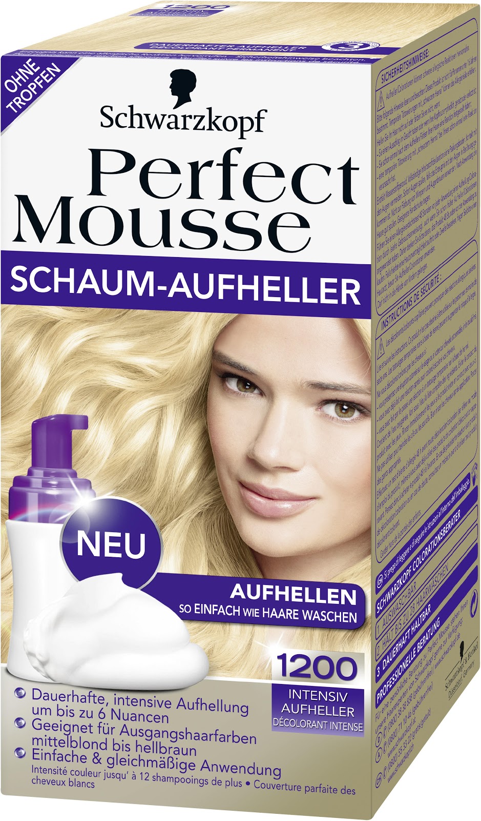 Schwarzkopf Perfect Mousse Schaum-Aufheller, veschiedene Stärken ...  width=