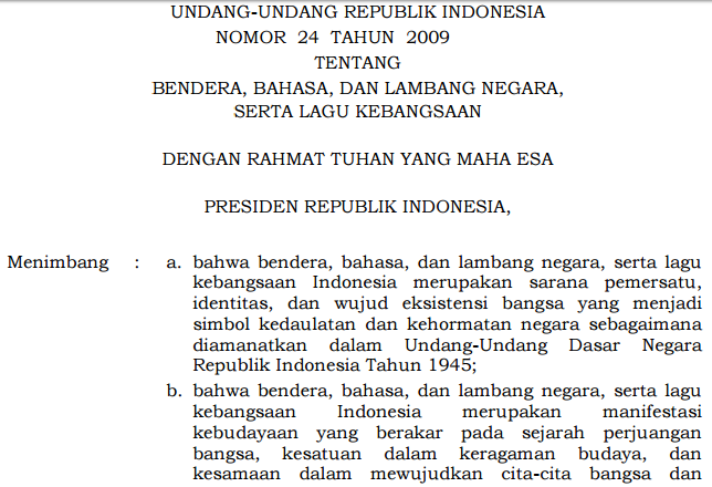 Ukuran Bendera Merah Putih Untuk Upacara Bendera Sesuai UU 