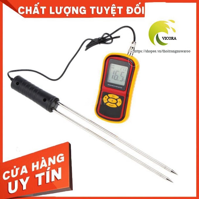 Máy đo độ ẩm GM640 và nhiệt độ hạt, nông sản GM640