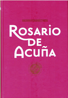 Portada del volumen dedicado a Rosario de Acuña