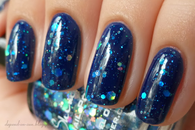 KBShimmer I got a crush on blue & Anny Blue marine