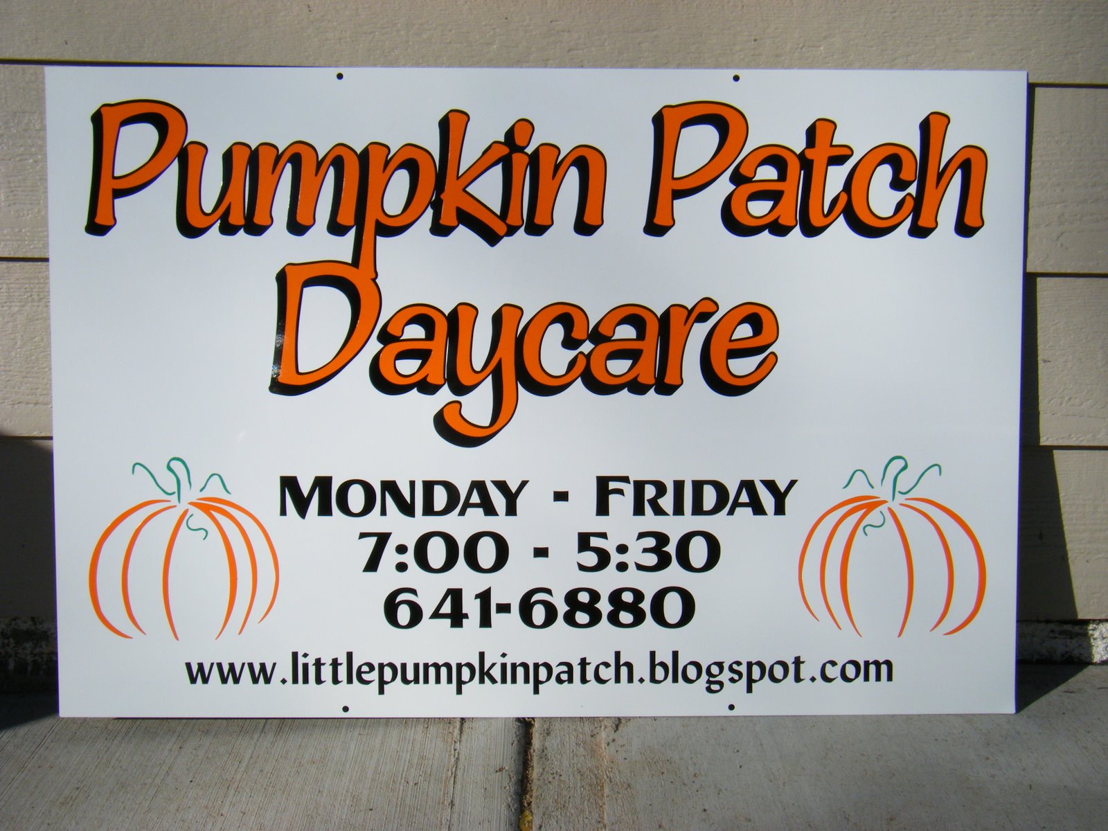 Pumpkin Patch Daycare