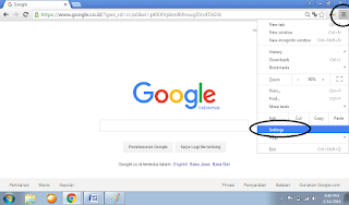 Cara Mengatur Search Engines Default Google di Google Chrome 