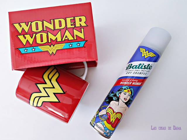 Batiste Edición Especial Wonder Woman beauty comic haircare cabello champú seco belleza