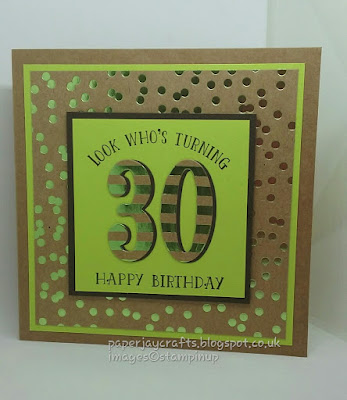 Paperjay Crafts, Foil Frenzy, Number of Years, Stampin Up