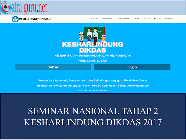 Seminar Nasional Tahap 2 Kesharlindung Dikdas 2017