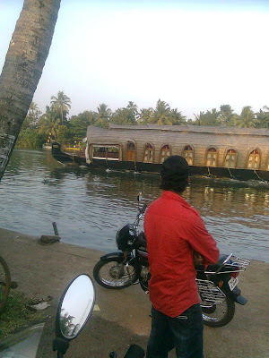 House Boats at Pookkaytha River, Alappuzha