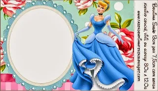 Shabby Chic Cinderella: Free Printable Invitations and Candy Bar Labels.