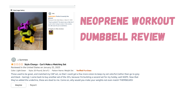 Neoprene Workout Dumbbell Review