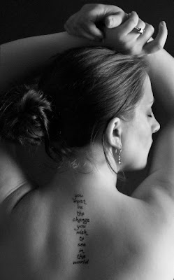 you must be the change tattoos on back-455