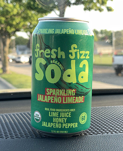 Fresh Fizz Organic Soda Sparkling Jalapeño Limeade