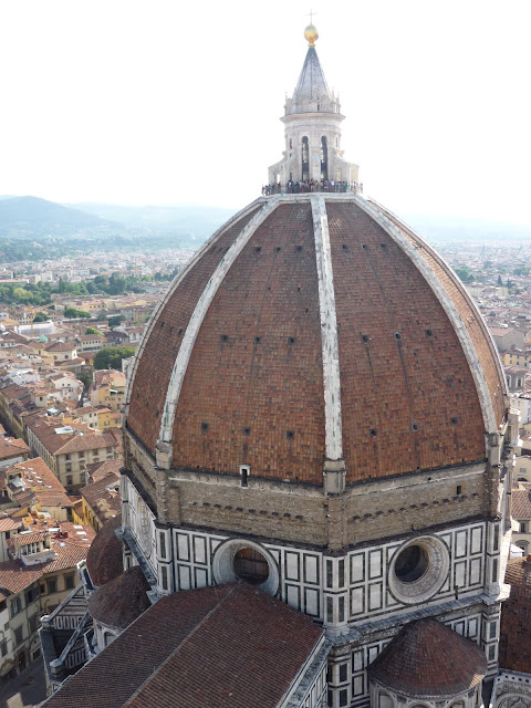 View from Duomo + Bell Tower Florence