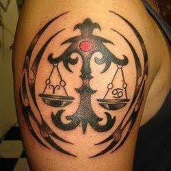 Tattoo Zodiak Libra