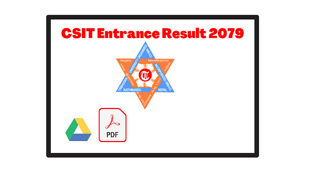 Bsc.Csit Entrance Exam Result 2079 [pdf] 