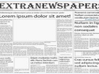 Editable Newspaper Template