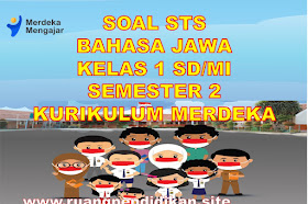 Soal STS/PTS Bahasa Jawa Kelas 1 SD/MI Kurikulum Merdeka Semester 2 Tahun 2023