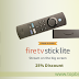 Convert your normal tv to smart tv with Amazon fire TV stick: Amazon Best deal discount 25%