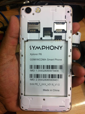 SYMPHONY P6 FLASH FILE MT6582 5.0 LOLLYPOP LETEST UPDATE VERSION 