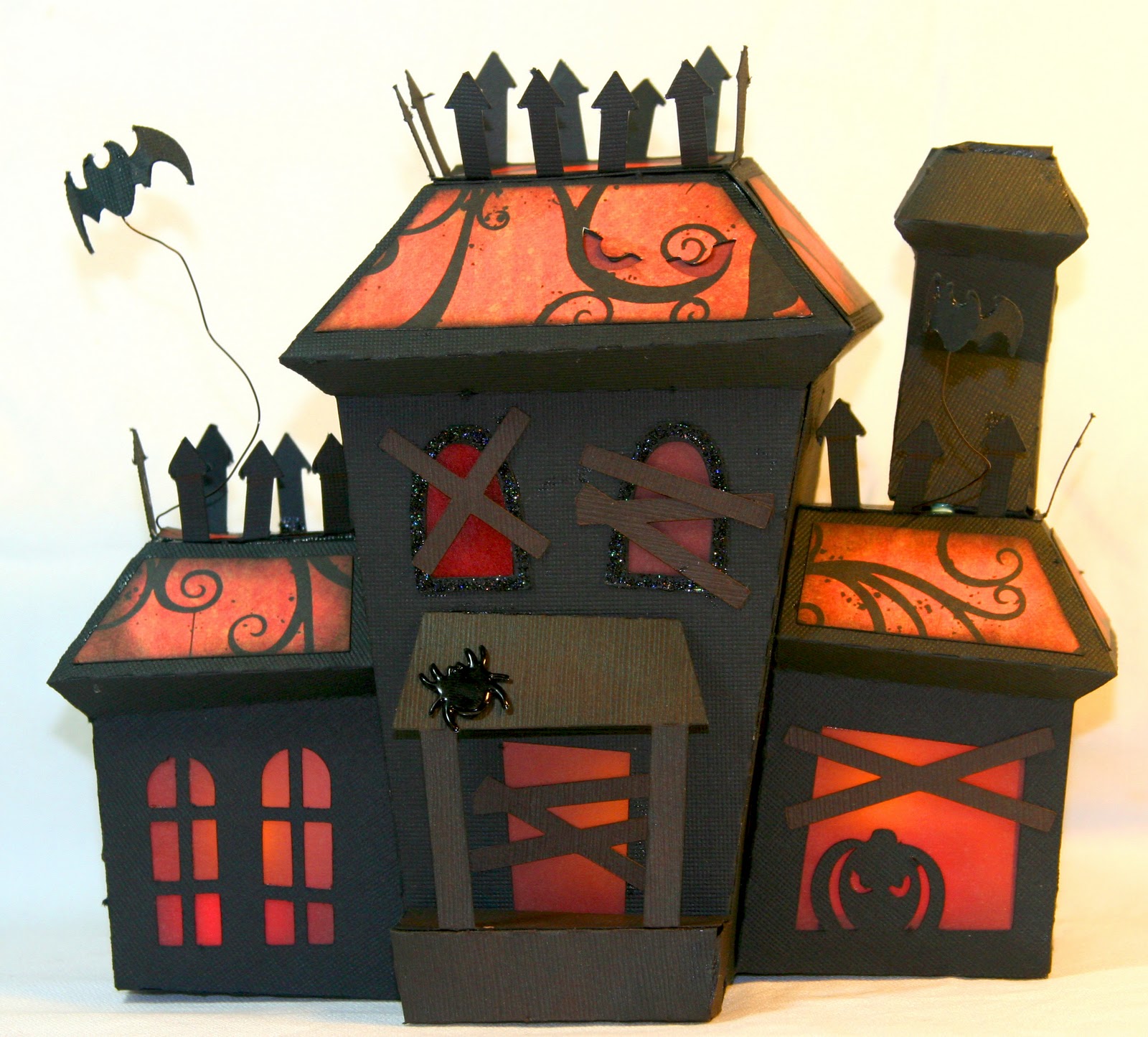 Download OBX Stamping & Crafting: SVGcuts.com 3D Haunted House