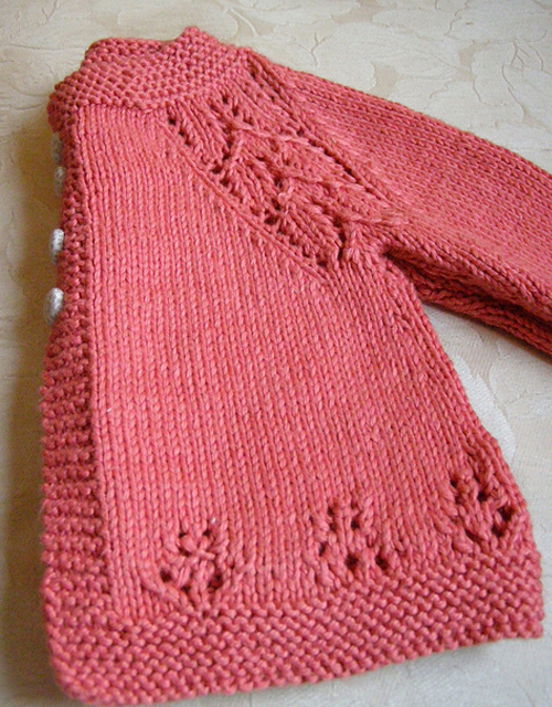 Soft Coral Sweater - Free Pattern  