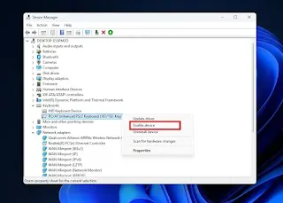 Mematikan Keyboard Laptop