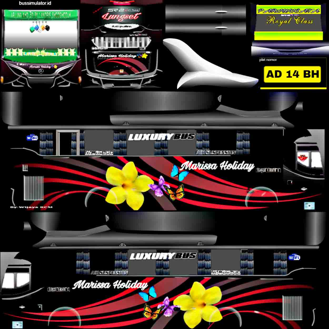 download livery arjuna xhd rombak