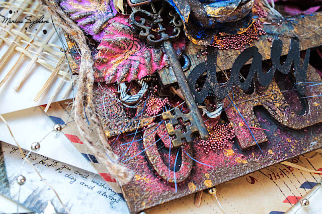 [ Mixed-media tag ] @marinasyskova #scrapbooking #tag #mixedmedia #scrapego