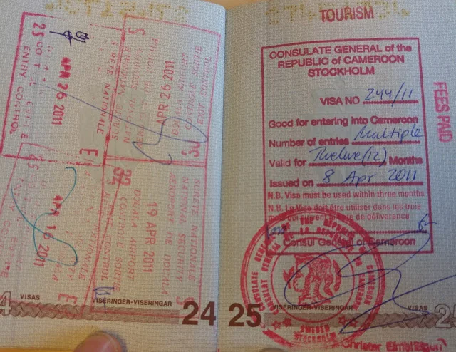 How Much Does an Entry Visa Into Cameroon Cost?