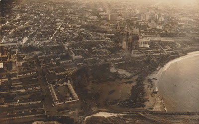 Foto aérea de Fortaleza anos 60 - Fortaleza N.S. Assunção