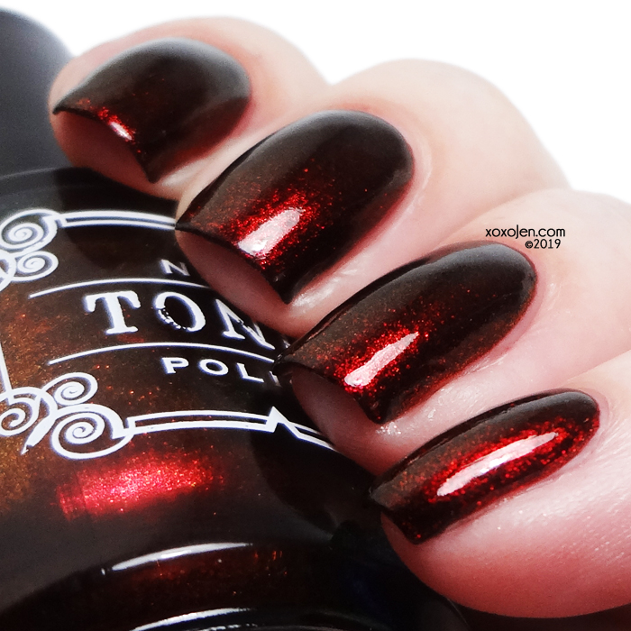 xoxoJen's swatch of Tonic Blood on my Hands