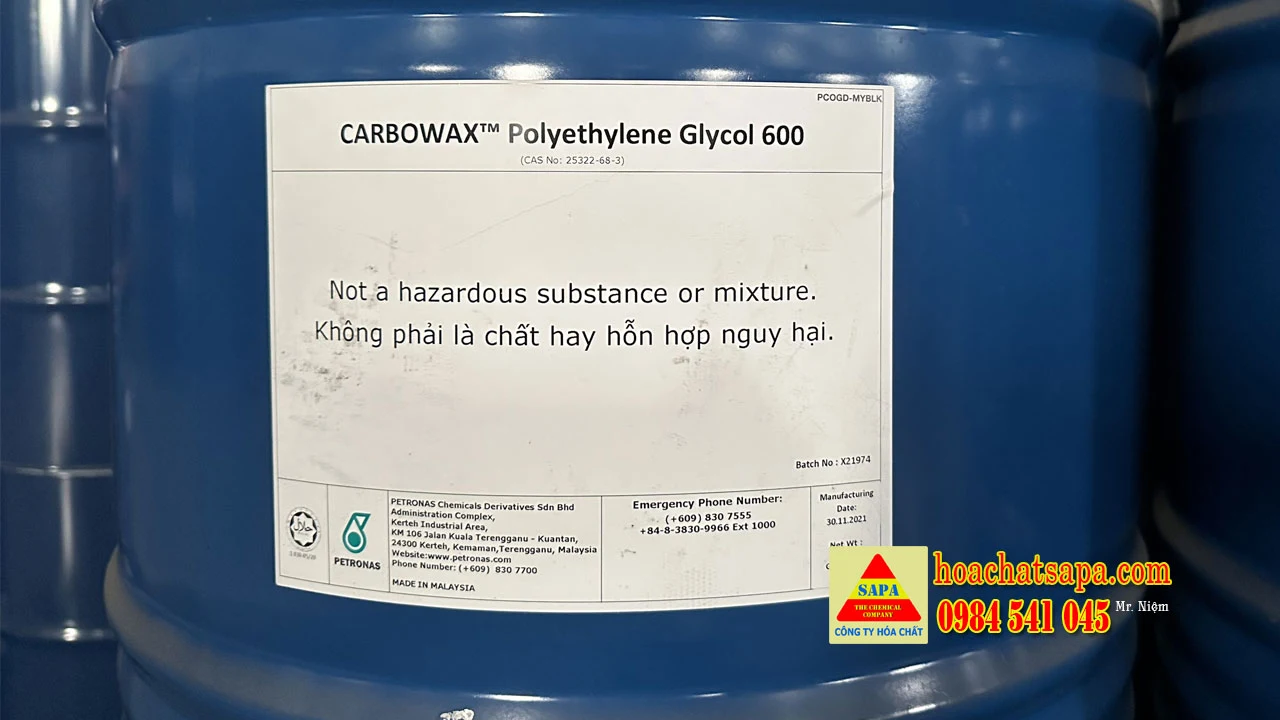 CARBOWAX™ Polyethylene Glycol (PEG 600)