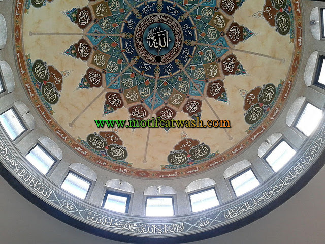 jasa pembuatan kaligrafi masjid di SIDOARJO