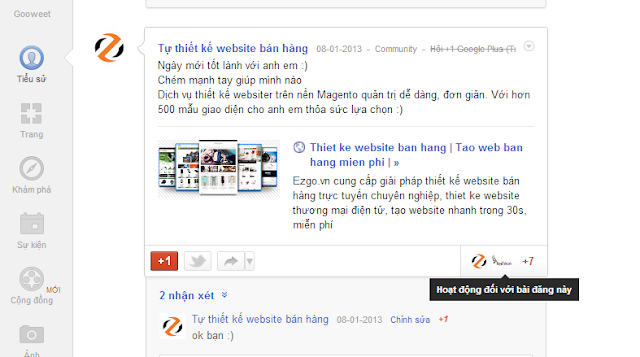Cách Seo Google Plus Cho Website