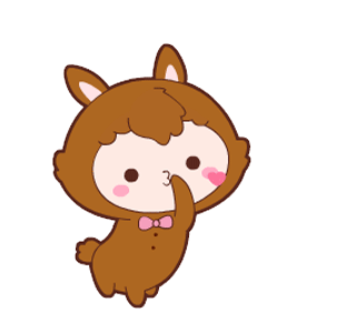 Line クリエイターズスタンプ Alpaca Xiaodai Example With Gif Animation