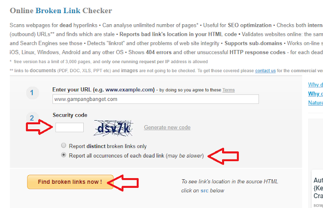 Cara Mudah Mengecek Broken Link di Blog dan Website