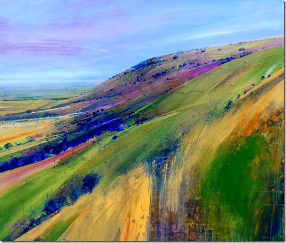 Ditchling Beacon-Lorna-Holdcroft-ENKAUSTIKOS