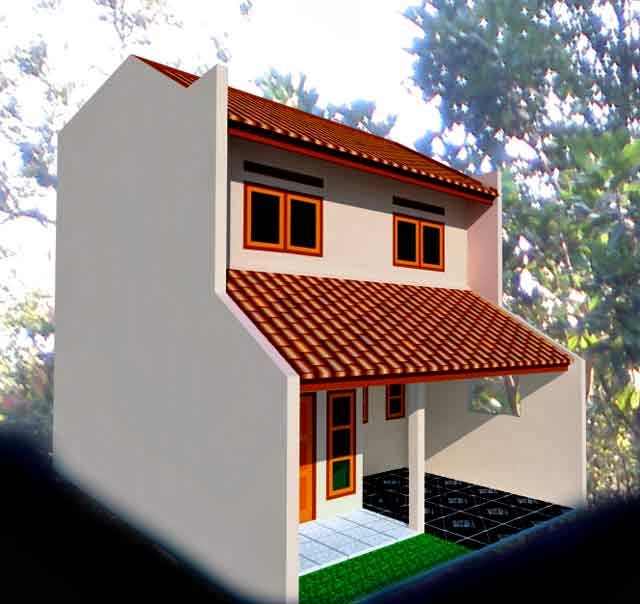 Gambar Desain  Rumah  Minimalis Type  21  Mungil dan Modern 