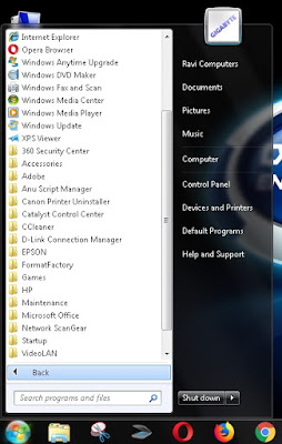 All Programs List Categories