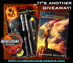 Catching Fire Movie Tie-In Novels and Desk Sets Giveaway!